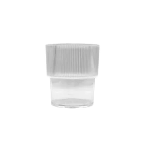 Acrylic Frosted Stackable 335 ml Glass 1pc